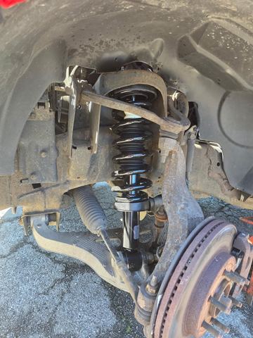 Fresh strut installed
